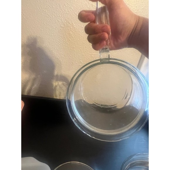 Pyrex Flameware Vintage Glass Double Boiler With Lid 6283 - Picture 10 of 12